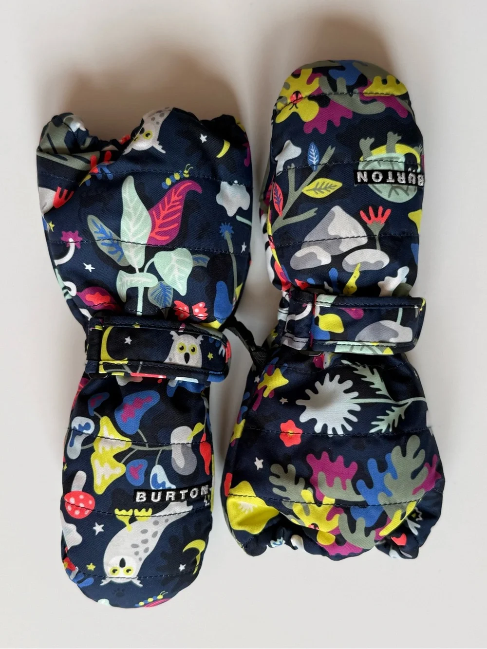 Burton Toddlers' Unisex Warmest Mittens, Moonlit Grove - Size 3-4T